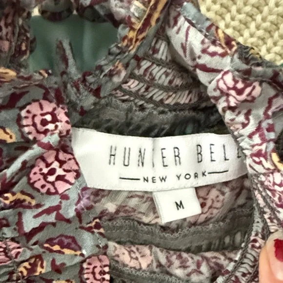 HUNTER BELL Chandler dress in Falling Leaves - Picture 2 of 3